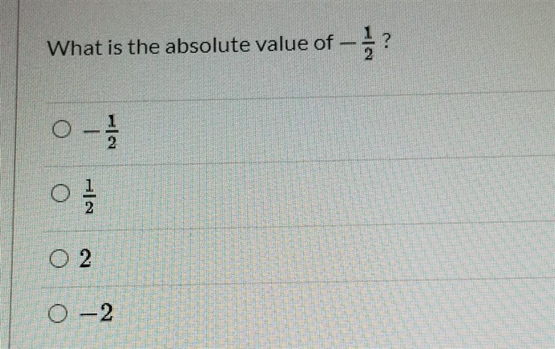 Tell the absolute value of:​-example-1