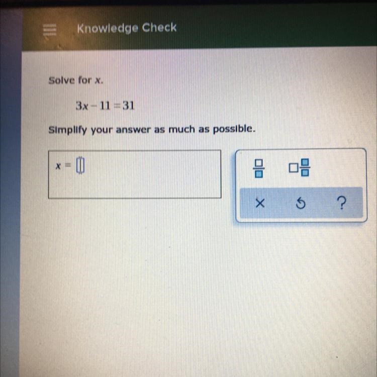 PLZZZ HELP ME!! Solve for x Simplify your answer as much as possible-example-1