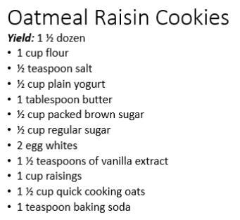 28. How much plain yogurt will you need to make 2 1/2 dozen cookies? Show your work-example-1