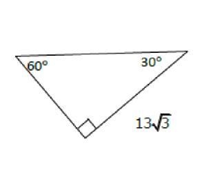 Special triangle how do I find the missing sides?-example-1