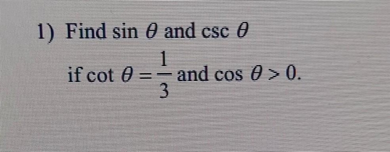 Please help Find sin and csc. ​-example-1