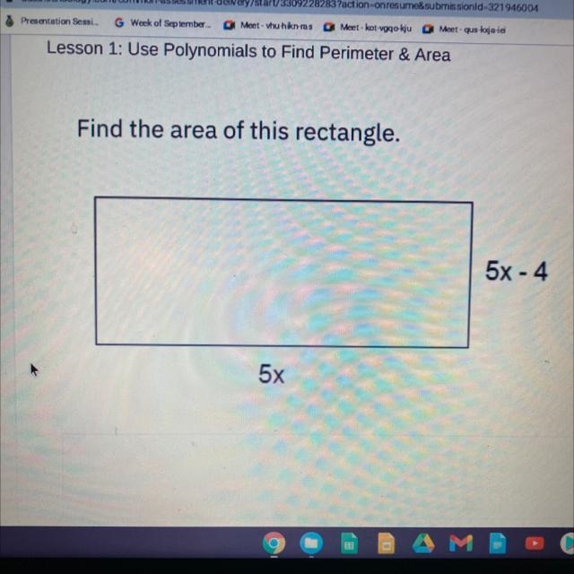 Find the area of this rectangle-example-1