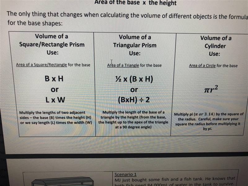 Easy Question Topic: Volume Use the other attachment to help u find the formula-example-2