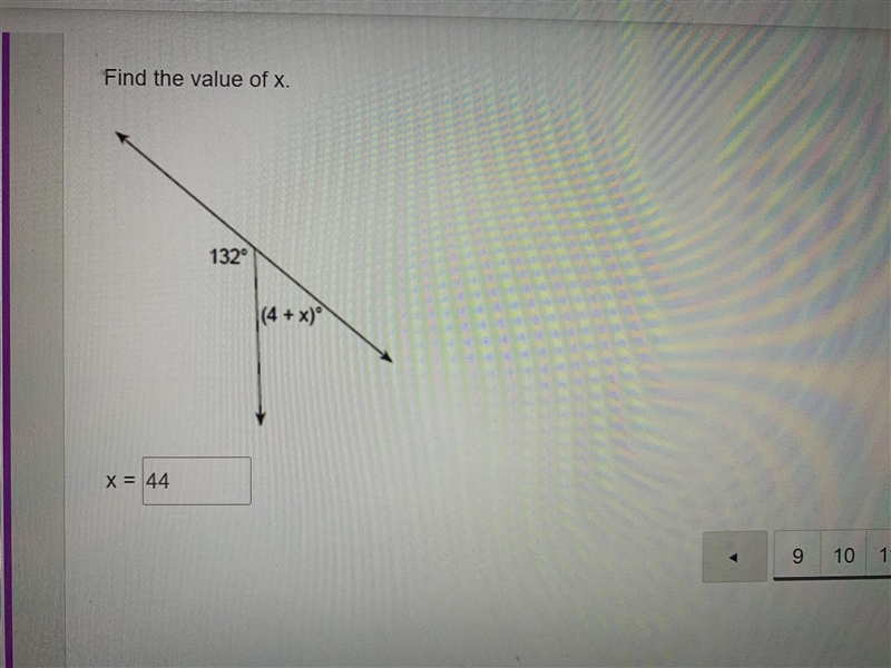 Find the value of x.-example-1