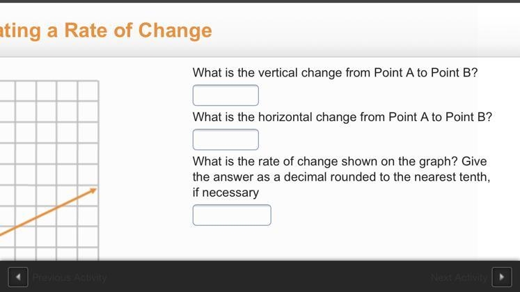 What is the vertical change from point A to point B-example-1