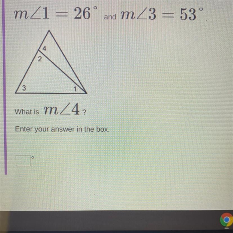 ML1 = 26° and mL3 = 53° What is mL4-example-1