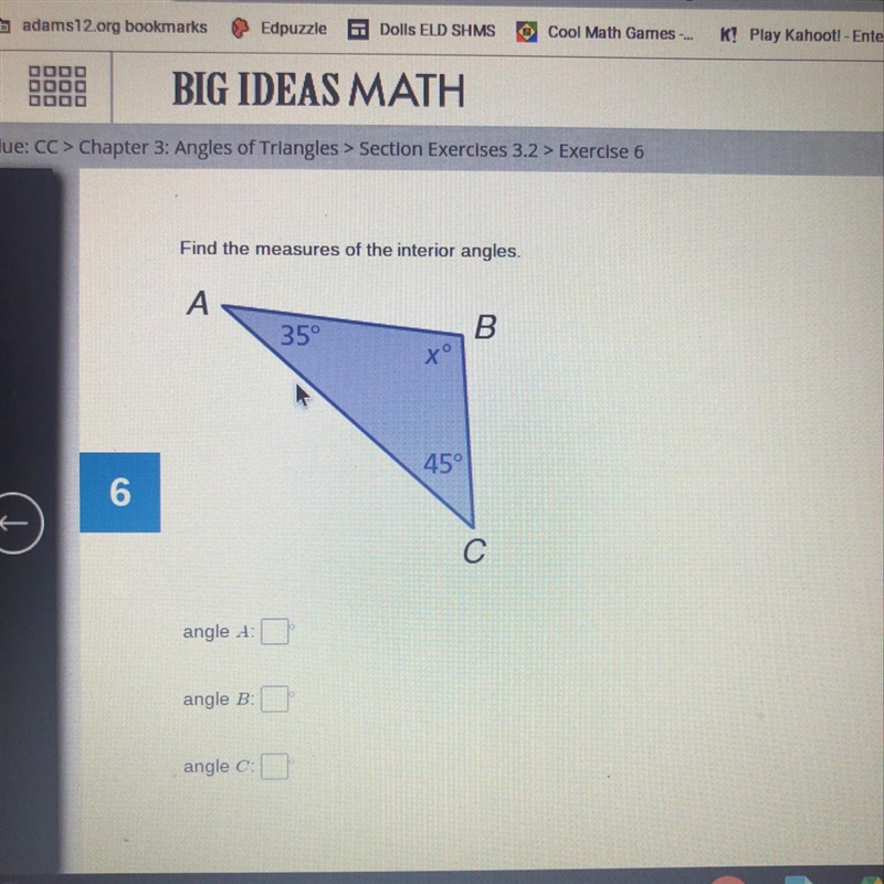 Find the measures of the interior angles :)))-example-1