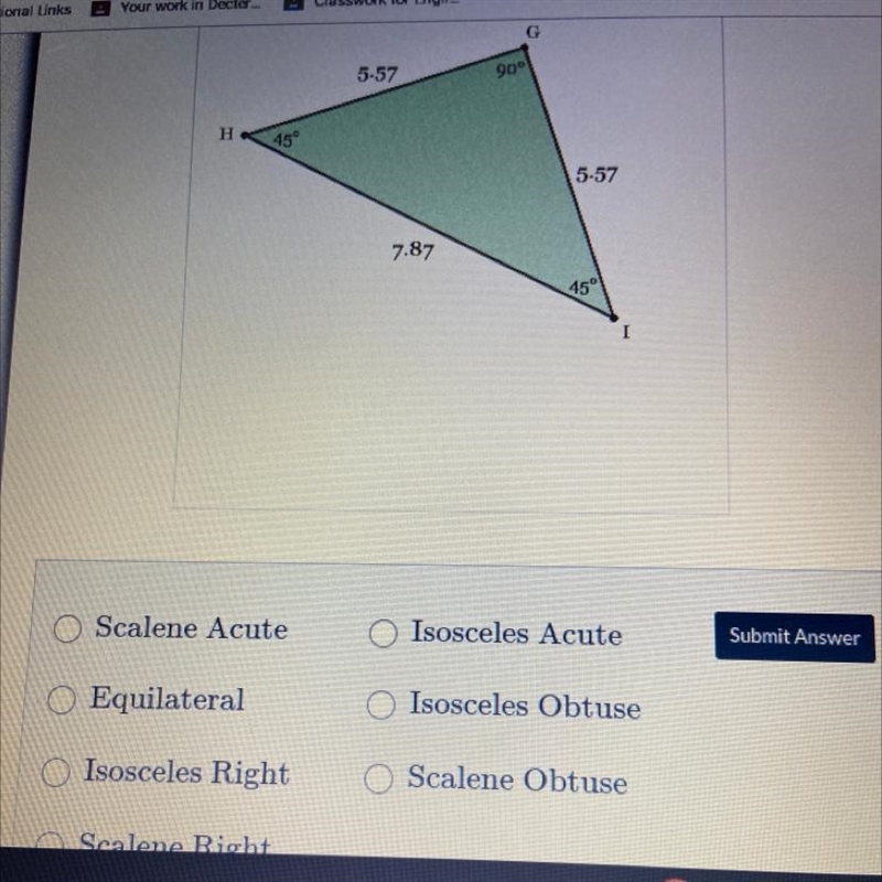 Determine the type of triangle that is drawn below. answer fast lol-example-1