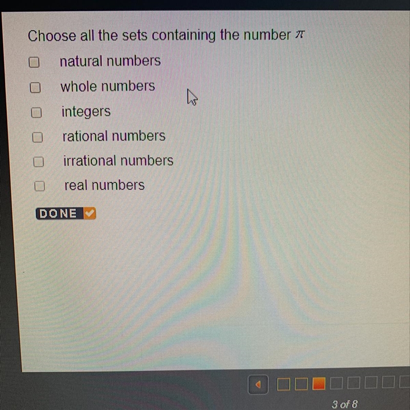 Choose all the sets containing the number-example-1