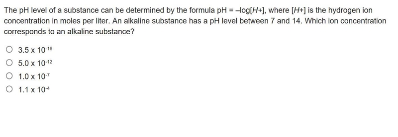 [PLEASE ANSWER ASAP, ON TIME LIMIT!] The pH level of a substance can be determined-example-1