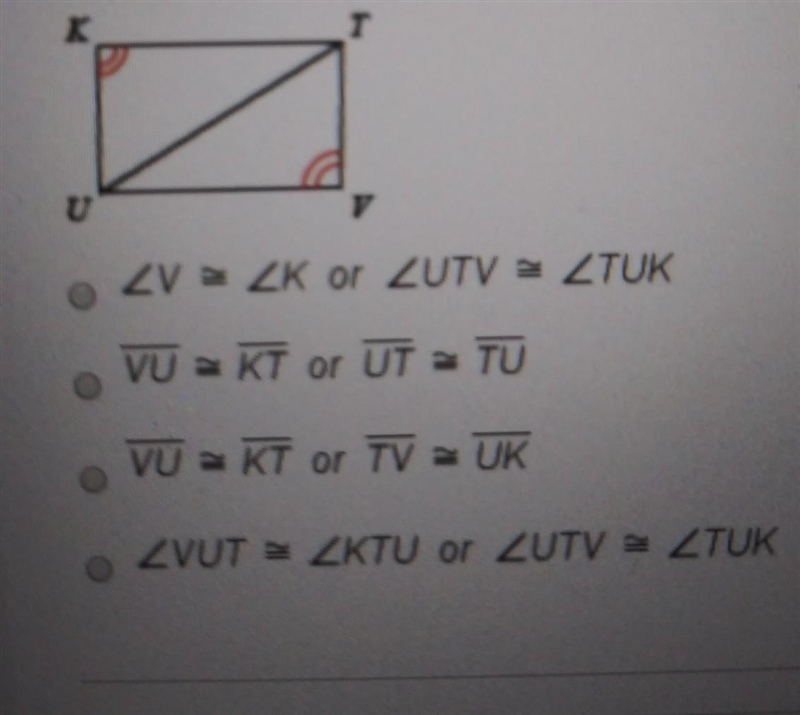 state what additional information is required in order to know that the triangles-example-1