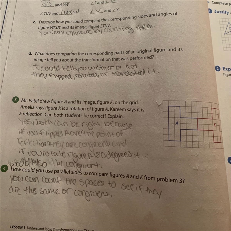 Is these answers correct ? Can you guys please help-example-1