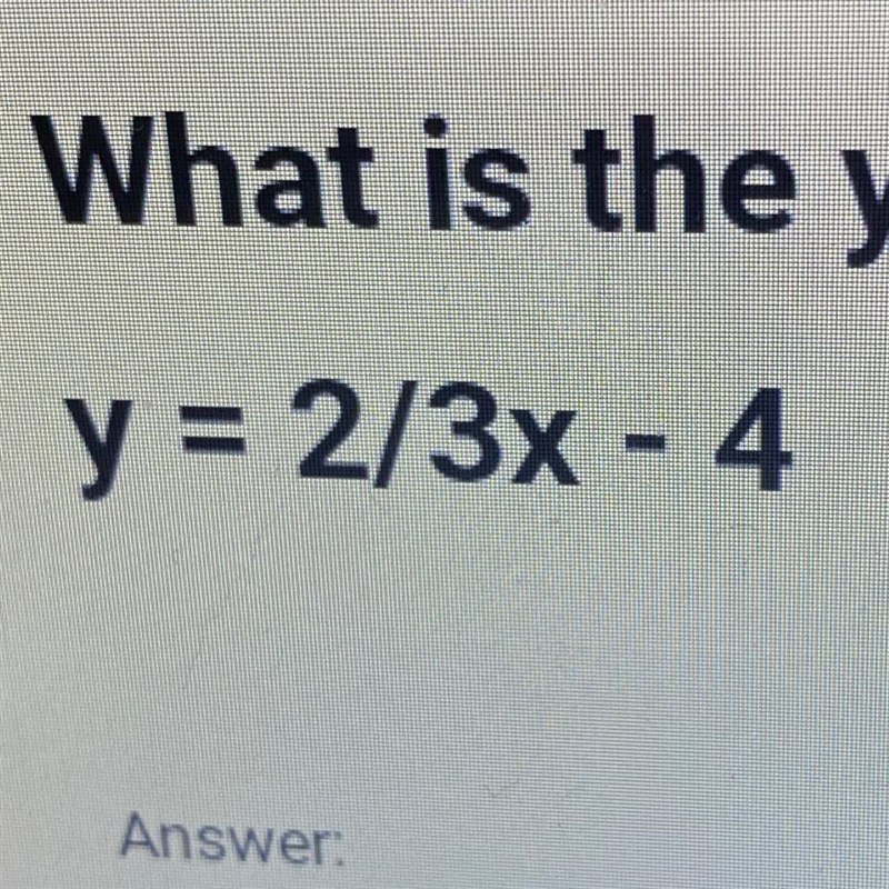 What is the y-intercept of the equation?-example-1