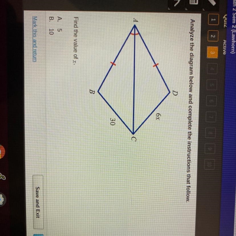 Analyze the diagram below and complete the instructions that follow. find the value-example-1