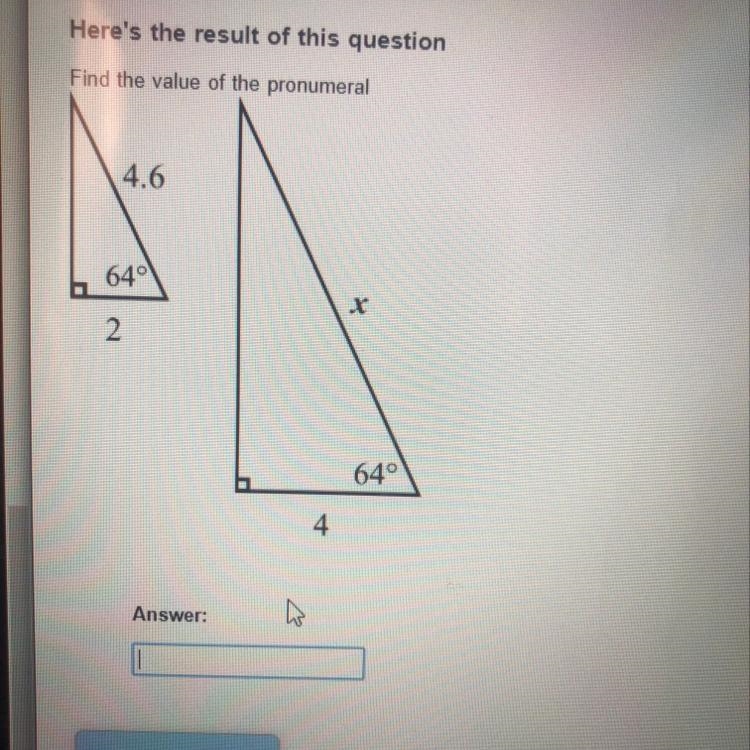 Find the value of the pronumeral.-example-1