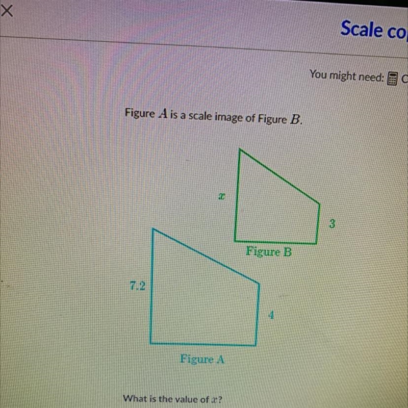 What is the value of X-example-1