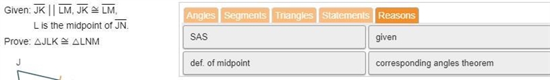 SAS Congruence Theorem Two Column Proof, Pictures Included. WILL GIVE BRANIEST-example-5