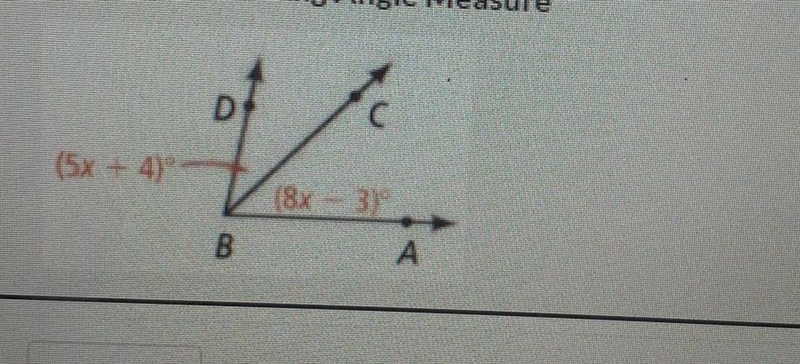 If m angle ABD=79 degrees , what are m angle ABC and m angle DBC​-example-1