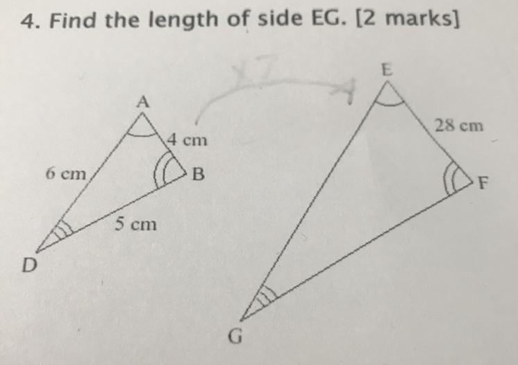 4. Find the length of side EG.-example-1