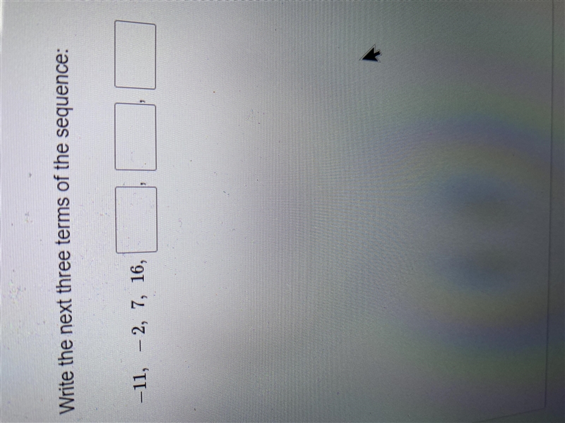 (28 POINTS) write the next three terms in the sequence.-example-1