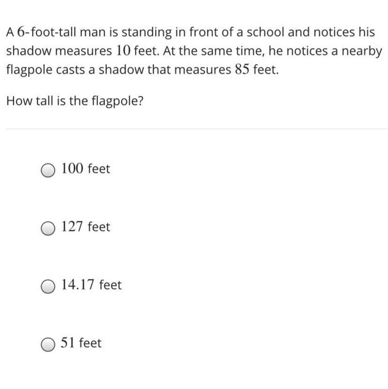 How tall is the flagpole?-example-1