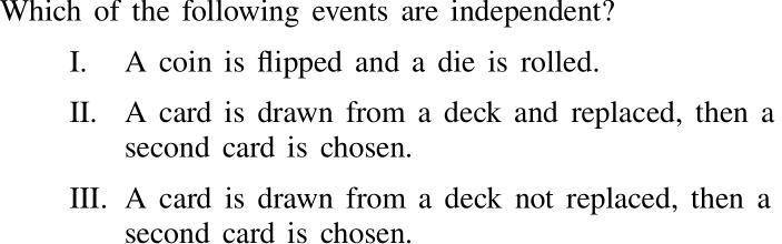 Please help!!!! A 1 and 3 only B 2 only C 1 and 2 only D 1 only-example-1