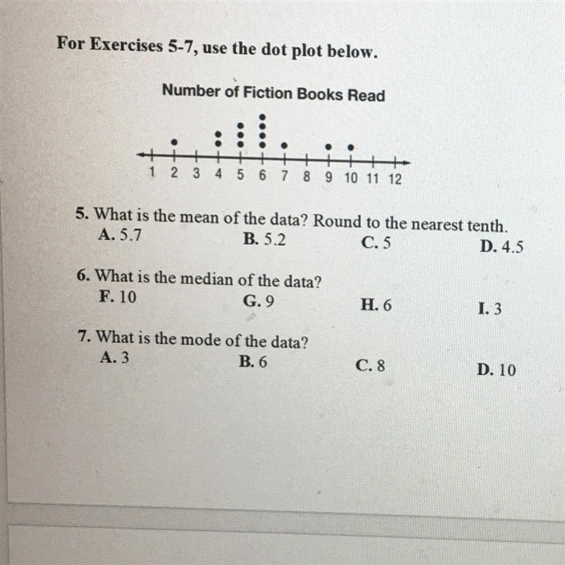 I need help please! I need 5, 6 and 7-example-1