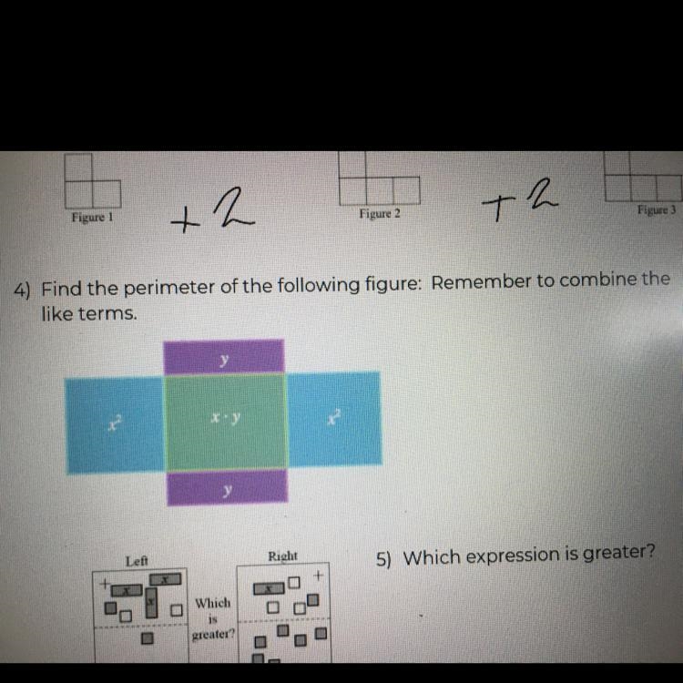 Help me please, what are the like terms?-example-1