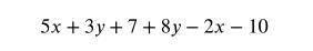 Simplify the following expression.-example-1