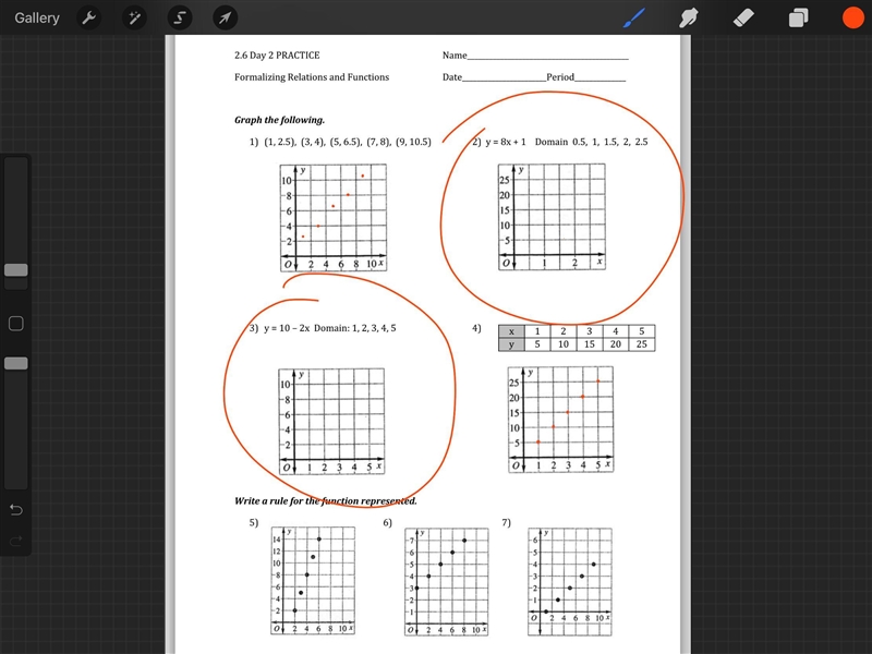 Can someone please answer the two questions circled :>-example-1