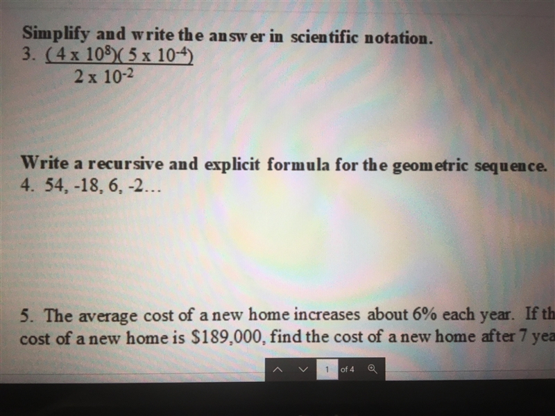 I’m confused what this is. HELP! Only do 4.-example-1