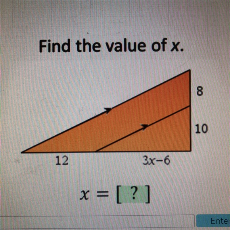 Find the value of x.-example-1