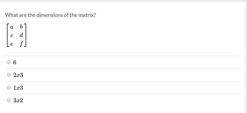 What are the dimensions of the matrix?-example-1