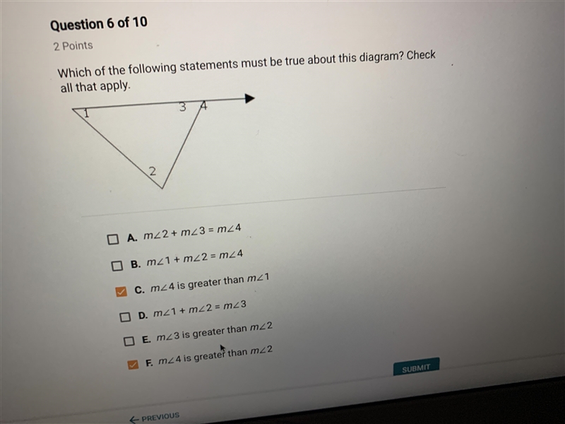 Which of the following statements must be true about the diagram? Check all that apply-example-1