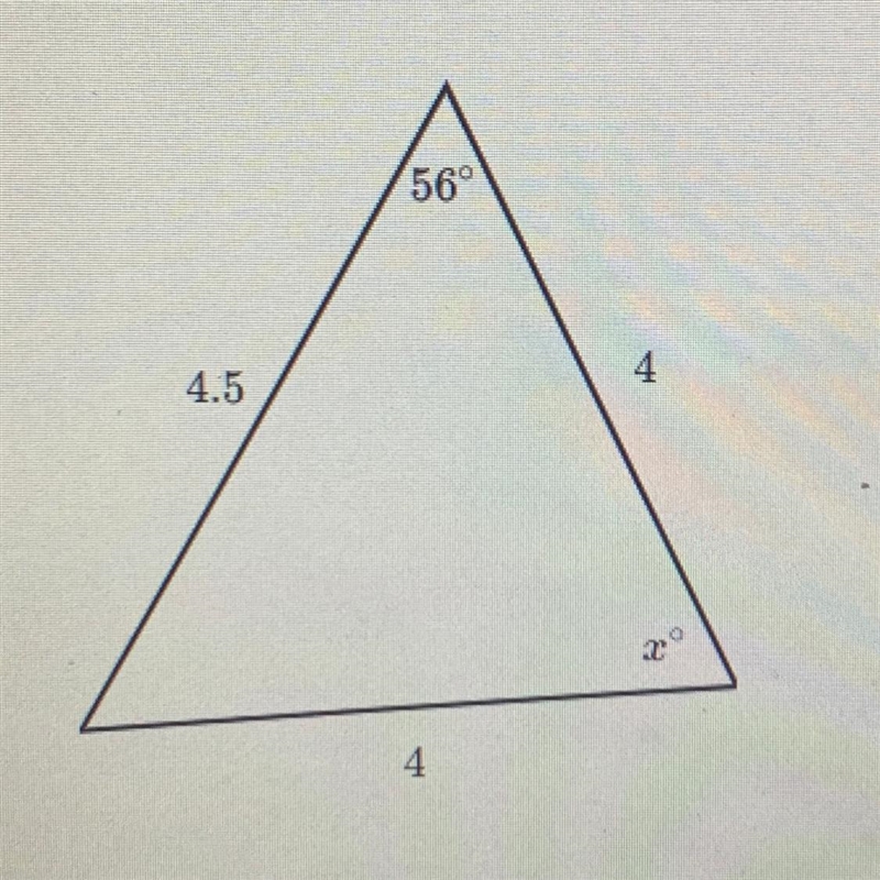 What’s the value of X In this????-example-1