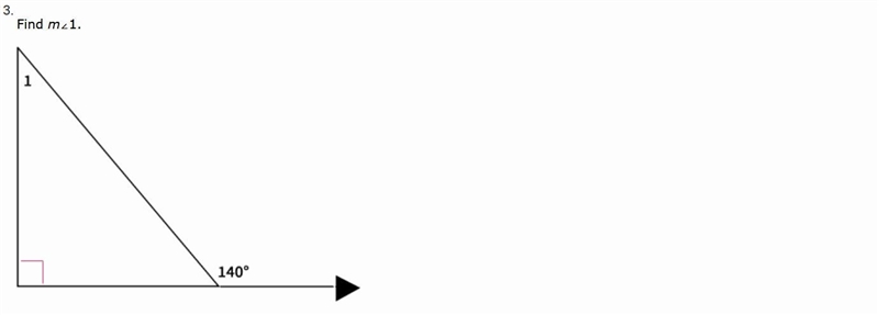 Find m∠1. 40° 50° 65° 70°-example-1