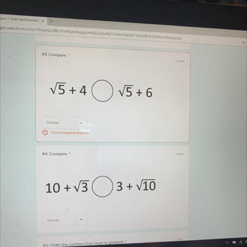 Is compare 3 >,< or = Is compare 4 >,< or = Please help-example-1