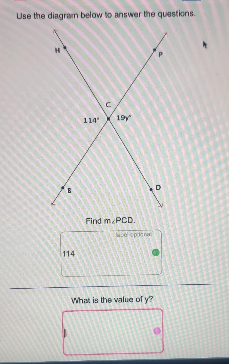 I can't find the value of Y​-example-1