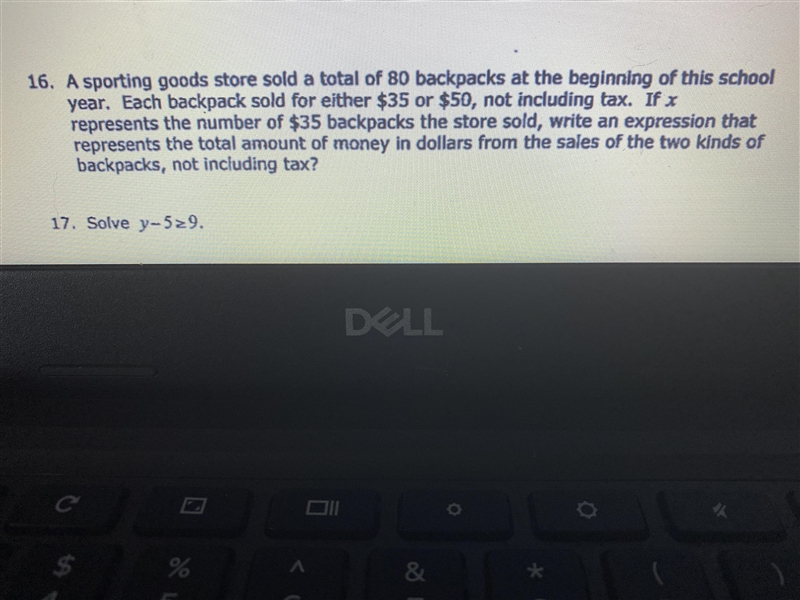 Can somebody please help me solve problem 16 .-example-1