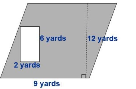 Given the following figure, how would you find the area of this shaded part of the-example-1