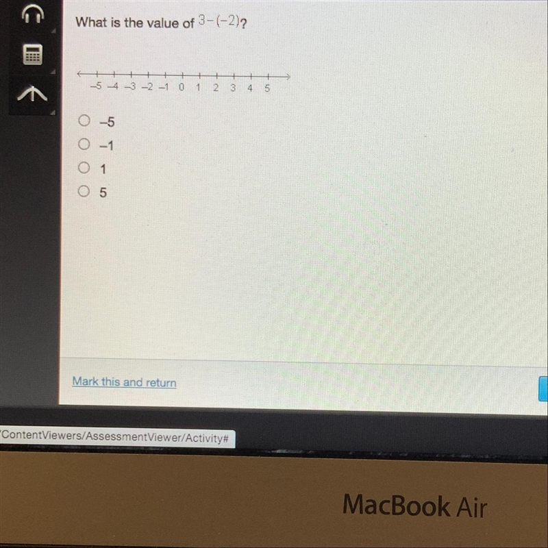 What is the value of 3-(-2)?-example-1