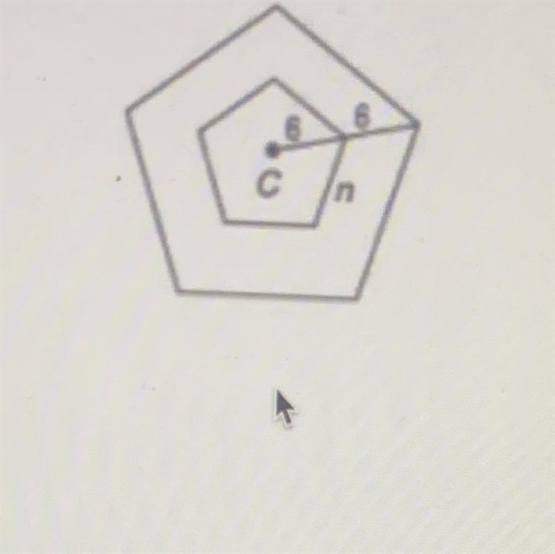 The figure shows two regular pentagons. What is the perimeter of the larger pentagon-example-1