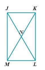 In the rectangle below, JN=2x+7, KN=5x+1, and m∠NKJ = 59 Find JL and m∠NLK I'd like-example-1