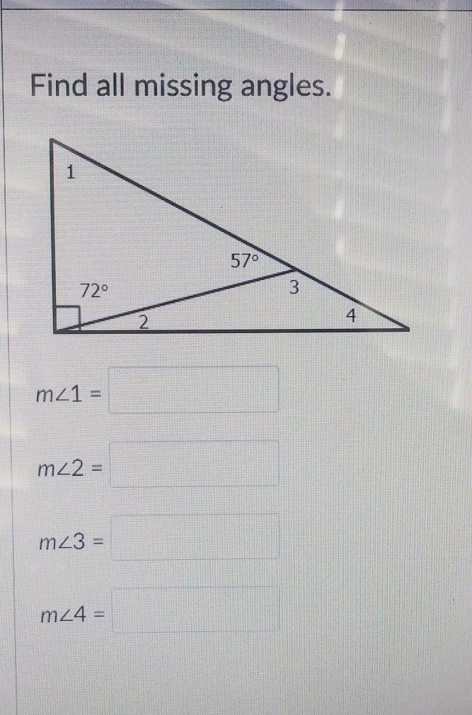 Find all missing angles​-example-1