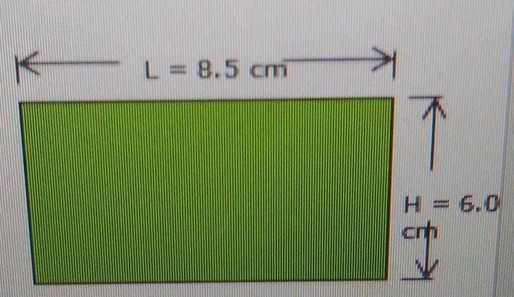 Find the area of the following: A rectangle with a length equal to 8.5 cm and height-example-1