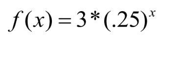 Identify as growth or decay, the initial value and the growth and decay factor, then-example-1