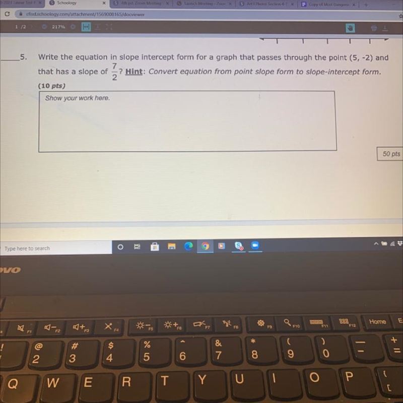 How do i solve this with work ..? i’m extremely confused-example-1