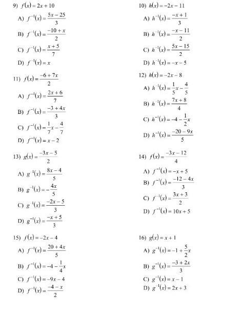 What is the correct answer for all of them? ​-example-1