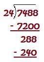 2. Identify the partial quotient in the second step of the following problem:-example-1