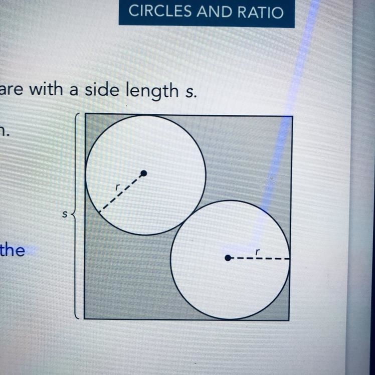 I need a expression for the area of the shaded region.-example-1